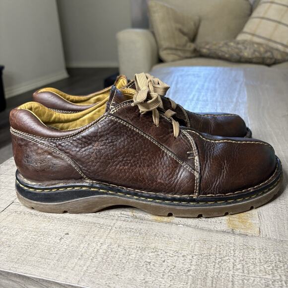 Dr. Martens Mens Size 12 #11232 Brown Leather Lace Up Oxfords Shoes Vintage 90s - Picture 8 of 13